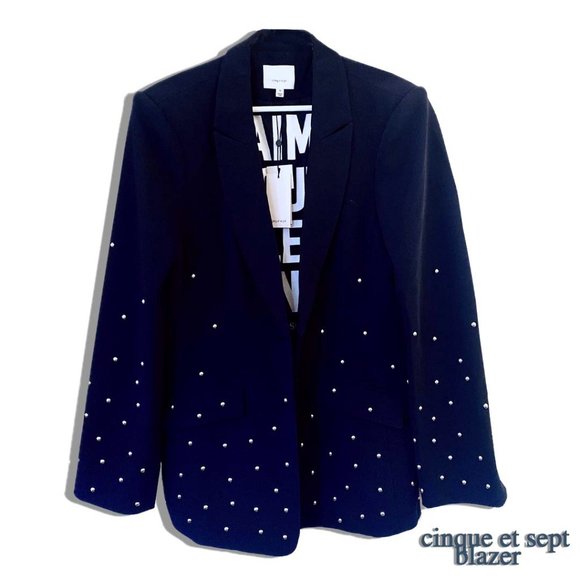 Cinq et Sept Blazer (Navy) - Picture 1 of 3